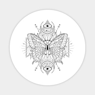 Swallowtail Butterfly | Sacred Geometry Magnet